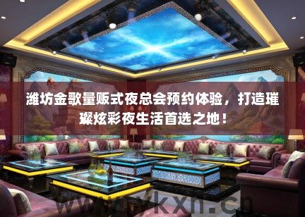 潍坊金歌量贩式夜总会预约体验，打造璀璨炫彩夜生活首选之地！